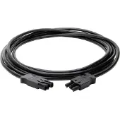 Kopp 226505044 Verbindungsleitung, kompatibel mit GST-Stecksystem beidseitig, 5 Meter, Farbe: schwarz