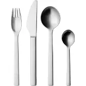 Georg Jensen Besteckset New York Edelstahl Matt (16-teilig)