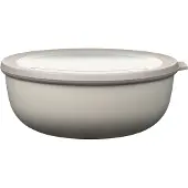 Mepal Multischüssel Cirqula - Mikrowellengeschirr - Multikom 2250 ml - Nordic white - Meal prep box - Frischhaltedosen mit Deckel