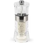 Peugeot Feuchtsalzmühle OSLO 14cm Acryl Transparent Keramikmahlwerk Gewürzmühle