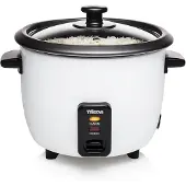 Tristar RK-6117 Reiskocher, Schwarz, Weiß, 0,6 l, 300 W, 220 - 240 V, 50 - 60 Hz, 245 mm