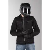 Macna Combat Motorrad Textiljacke, schwarz, 4XL