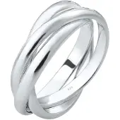 Elli Ring 925 Sterling Silber Ring Set in Silber | Gr.: 50