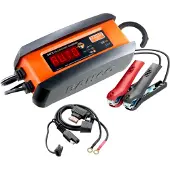 Bahco Vollautomatisches Mikroprozessor Batterielade- undBatterieerhaltungsgerät 3 Ampere, 8-stufig für 12