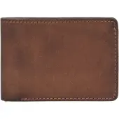 Harold's Leder Geldbörse Submarine Wallet Cognac hellbraun