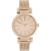 Oozoo Damen Metallarmband Uhr Timepieces rosegold Analog Quarzuhr UOC10129