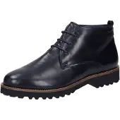 Sioux Schnürstiefelette "Meredith-702-XL", Damen, Gr. 38 (UK 5), blau, Obermaterial: 100% Lammnappaleder LANA. 100% Gummi rubber., Schuhe Schnürstiefelette
