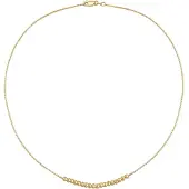 Elli Halskette Kugelkette Basic Kombinierbar Geo Look 925 Silber Elli Gold