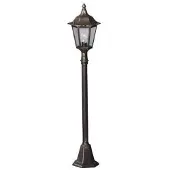 Albert 654142 Wegeleuchte Typ Nr. 4142 - Farbe: braun-messing, für 1 x Lampe, E27