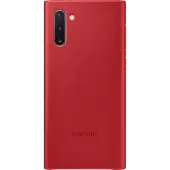 Samsung Ef-vn970lr Note 10 N970 Redred Leather Handyhülle