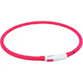 Trixie USB-Leuchtarmband XS-XL rot