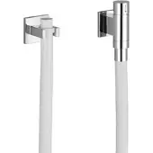 Dornbracht WATER TUBE Kneipp-Wandanschlussbogen mit Ventil, mit Schlauchhalterung, 27821979-00, Farbe: Chrom