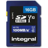 Integral - Speicherkartenintegral SDHC V10 16GB | Blasen Sie ein 1 Stück