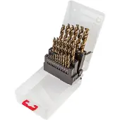 Verto Zylindrischer Bohrer für HSS Metall, 1,0 - 13,0 mm (60H814)