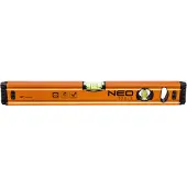 Neo Tools Aluminium-Wasserwaage 40 cm, 2 Libellen