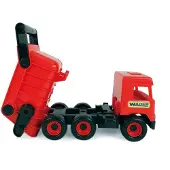 Wader MIDDLE TRUCK Kipper rot-schwarz im Schaukarton