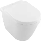 Villeroy & Boch Architectura Tiefspül- WC, freistehend, wandnah, 370x540mm, weiß, 5690R0R1, Farbe: Weiß CeramicPlus