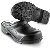 Sika Sicherheitsschuh Comfort offener Clog Schwarz-48