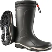Dunlop Blizzard Schneestiefel, Gefütterte Winterstiefel, Schwarz, Größe 40