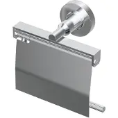 Ideal standard IOM Papierrollenhalter, mit Deckel, A9127AA, Farbe: Chrom