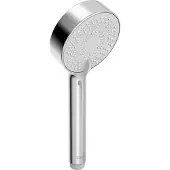 Hansa HANSABASICJET Handbrause, Anti-Kalk-Technik, Durchmesser 95 mm, Eco-Durchfluss, 3-strahlig, 44630300, Farbe: Chrom