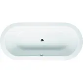 Bette BetteStarlet Oval Silhouette Badewanne, freistehend, oval, 2-Sitzer, 1500x800x420mm, 2700-000CFXXK, Farbe: Weiß