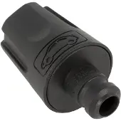 Nilfisk Düse Click & Clean F Fahrzeugwäsche, Abguss, , C & C Car nozzle, Schwarz