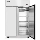 Hendi Tiefkühlschrank zweitürig 1300 l Profi Line 230V 800W