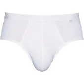 Mey Slip "Noblesse", Herren, Gr. XXL, weiß, Feinripp, Obermaterial: 100% Baumwolle, unifarben, körpernah, Unterhosen Slip, Ohne auftragende Seitennähte