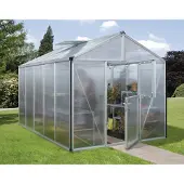Pergart Vitavia, Aktionsangebot (inkl. 100 Euro Zubehör): Gewächshaus "Zeus 10000", aluminium eloxiert, 10,0 m², 10 mm HKP