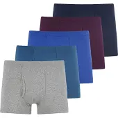 Jan Vanderstorm Retro Pants "5er Pack Retropants GARDAR", Herren, Gr. 8XL, bunt, Obermaterial: 100% Baumwolle CO., Unterhosen Retro Pants