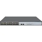 HP OfficeConnect 1420 24G 2SFP+, Unmanaged, L2, Gigabit Ethernet (10/100/1000), Vollduplex, Rack-Einbau, 1U