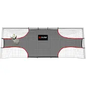 Pure P2I150050, Fußball-Tornetz, Grau, 244 mm, 244 mm, 732 mm