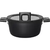 Fiskars - Hard Face Kasserolle, 3,5 Liter (Volumen)