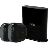 Arlo Pro 3, IP-Sicherheitskamera, Innen & Außen, Kabellos, FCC, CE, IC, EU-REACH, EuP1275, WERCS, Decke/Wand, Schwarz