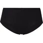 Calida Panty "Natural Comfort", Damen, Gr. S (40/42), Single Jersey, schwarz, Single Jersey, Obermaterial: 92% Baumwolle, 8% Elasthan, unifarben, körpernah, Unterhosen Panty, mit low-cut Schnitt
