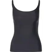 Magic bodyfashion Shapingtop , Damen, Gr. L, schwarz, Mikrofaser, Obermaterial: 83% Polyamid, 17% Elasthan, hüftlang, tiefer Rundhals, Tops Shapingtop