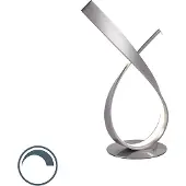 Paul Neuhaus Tischlampe Linda Hocker aus Metall