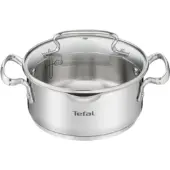 Tefal DUETTO+ G7194355, 2 l, Rund, Edelstahl, Edelstahl, Edelstahl, Edelstahl