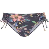 LASCANA Bikini-Hose "Malia" mit seitlicher Raffung mit tropischem Print