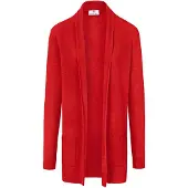 Peter Hahn Cardigan aus 100% Schurwolle rot