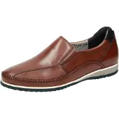 Sioux Hajoko-700 Herrenschuhe, Slipper, Mokassin, Cognac (Braun), Leder, - Herrenschuhe Slipper, Braun, leder (cordoba)