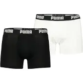 Puma Herren Boxershorts Everyday 2er Pack White / Black - S