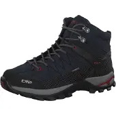 CMP Rigel Mid Waterproof Herren Leder Wanderschuhe mit Clima Protect grau EU 42
