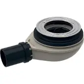 Geberit Piave Waschtischarmatur, Ausladung 167mm ohne Mischer, Generatorbetrieb, für UP-Funktionsbox, 116.185.21.1, Farbe: hochglanz-verchromt