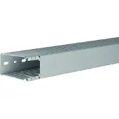 Hager BA68004007030B Verdrahtungskanal aus PVC BA6 80x40mm steingrau - 2 Meter
