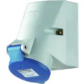 MENNEKES 1720 Wanddose TwinCONTACT 16A3p6h230V, IP44