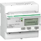 Schneider Electric Electric A9MEM3100 Energiezähler iEM3100, 3-phasig, 63A, mit Teilzähler, Genauigkeitsklasse 1