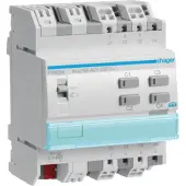 Hager TYA604A Schalt-/Jalousieaktor 4/2fach,4A, KNX