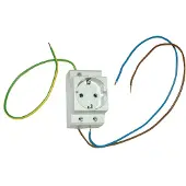 Hager VISION Wandsteckdose Modular (Europäische Steckdose) - VKS09SW